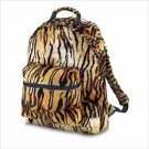 38725 Tiger Print Plush Backpack