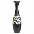 37981 Zebra Stripe Vase