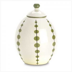 38661 Fern-Leaf Lidded Urn