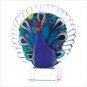 38982 Art Glass Peacock