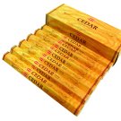 Cedar Incense Sticks Six-pack (~20 Sticks Per Pack) Box HEM   