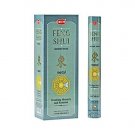 Feng Shui Metal Incense Sticks Six-pack (~20 Sticks Per Pack) Box HEM   