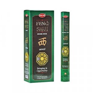 Feng Shui Wood Incense Sticks Six-pack (~20 Sticks Per Pack) Box HEM   