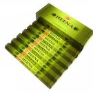 Heena Incense Sticks Six-pack (~20 Sticks Per Pack) Box HEM   