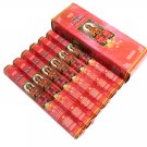 Maha Laxmi Incense Sticks Six-pack (~20 Sticks Per Pack) Box HEM   