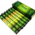 Pine Incense Sticks Six-pack (~20 Sticks Per Pack) Box HEM   