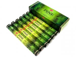 Pine Incense Sticks Six-pack (~20 Sticks Per Pack) Box HEM   