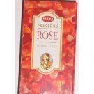 Precious Rose Incense Sticks Six-pack (~20 Sticks Per Pack) Box HEM   