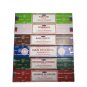 set of 6 nag champa fortune romance patchouli rain forest jasmine blossom by satya