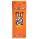 Veer Hanuman Incense Sticks Six-pack (~20 Sticks Per Pack) Box HEM   