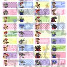 Name Labels Stickers- Toy Story Series