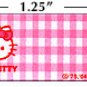 Name Labels Stickers- Hello Kitty Series