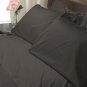 100%EgyptianCottonColorBlack600TCTwinSolidSheetSet