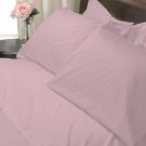 100%Egyptian Cotton Color Musty Rose 600TC Twin Solid Sheet Set