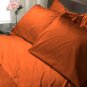 100%Egyptian Cotton Color Wine 600TC Twin Solid Sheet Set