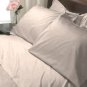 100%Egyptian Cotton Color  Taupe 1200TC Queen Solid Sheet Set