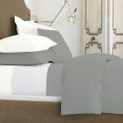 100 % Egyptian Cotton Color  Platinum 1500 TC Queen Size Solid Sheet Set.