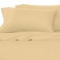 100 % Egyptian Cotton Color  Camel 1000 TC Queen Size Solid Sheet Set.