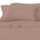 100 % Egyptian Cotton Color  Fawn 1000 TC Queen Size Solid Sheet Set.