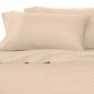 100 % Egyptian Cotton Color  Linen 1000 TC Queen Size Solid Sheet Set.