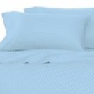 100 % Egyptian Cotton Color  Blue 800 TC Queen Size Solid Sheet Set.