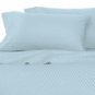 100%Egyptian Cotton Color Bright Sky 600 TC Queen Size Solid Sheet Set.