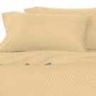 100%Egyptian Cotton Color Camel 600 TC Queen Size Solid Sheet Set.