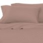 100%Egyptian Cotton Color Fawn 600 TC Queen Size Solid Sheet Set.