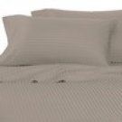 100%Egyptian Cotton Color Fog 600 TC Queen Size Solid Sheet Set.