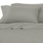 100%Egyptian Cotton Color Platinum 600 TC Queen Size Solid Sheet Set.