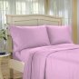 100%Egyptian Cotton Color  Lilac  1200 TC Twin Size Solid Sheet Set.