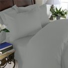100% Egyptian Cotton, Color Platinum TC 1500 Size Queen Duvet Cover.