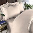 100% Egyptian Cotton, Color Taupe, TC 1200 Size Queen Duvet Cover.
