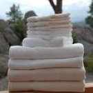 100% Egyptian Cotton Bath Towel Color Ivory, size- 27" x 54".