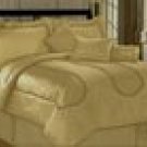 11 PCa BED IN BAG SIZE KING COLOR GOLD 100% EGYPTIAN COTTON