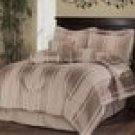 11 PCa BED IN BAG SIZE KING COLOR NADIA TAUPE 100% EGYPTIAN COTTON