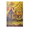 GOLD COLOR PAINTING THE REAL ART