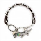 Silver Acorn Bracelet