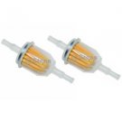 2 Fuel Filters Fit 1/4" 5/16" ID Fuel Line CH11-CH15 CV22 CV25 CV740 SV470 G14
