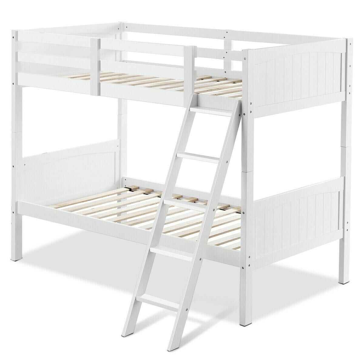 Wooden Bunk Beds Convertable 2 Individual Beds