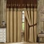 KING COMFORTER CURTAIN SET 11 Pc Rustic Coffee Brown Camel Tan Western Star New