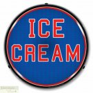 ICE CREAM Sign 14" LED Light Store Business Advertise Made USA Lifetime Warranty