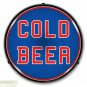 COLD BEER Sign 14" LED Light Store Business Advertise Made USA Lifetime Warranty