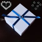 100 HEART 19mm Silver Diamante Rhinestone Crystal Buckle Sliders For Wedding Invitation BK010