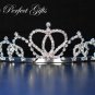 1.75" Swarovski Crystal Rhinestone Bridal Pageant Wedding Party Tiara Comb Crown Headband