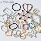 Special Order for any size/shape/color rhinestone buckles sliders