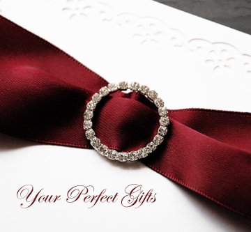 1 pc CIRCLE ROUND 1.1" Silver Diamante Rhinestone Crystal Buckle Slider Wedding Invitation BK020