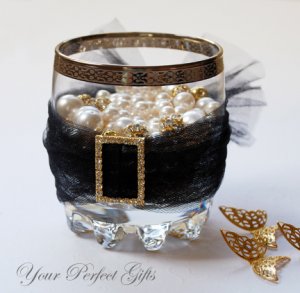 1 pc RECTANGLE 1.25" Gold Diamante Rhinestone Crystal Buckle Slider Wedding Invitation BK094