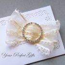 24 ROUND 1.5" Silver Diamante Rhinestone Buckle Slider Wedding Invitation Chair Cover Belt BK027
