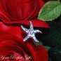 Swarovski Crystal Rhinestone Starfish Bouquet Flower Center&acirc;��piece Jewelry BJ001